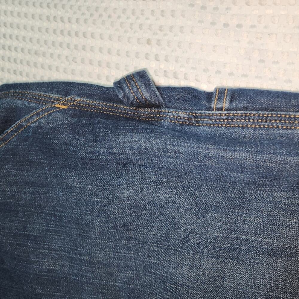 CARHARTT EUC MENS SIZE 42 x 30 DENIM CARGO CARPENTER JEANS - Picture 3 of 11